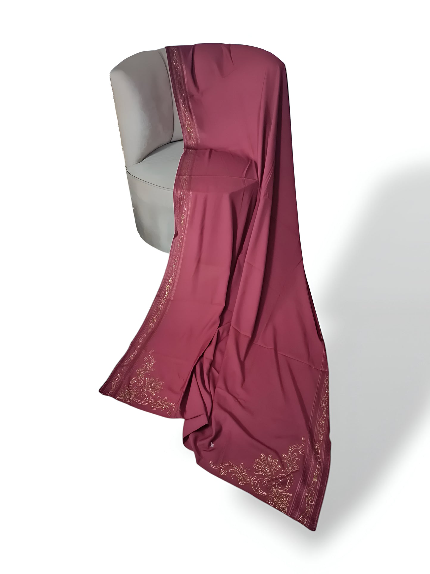 Four-Sided Stone-Edged Tilla Shawl